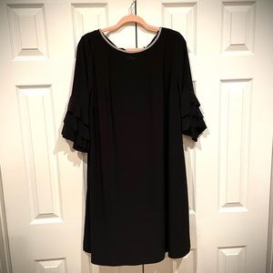 Roz & Ali womens formal black dress